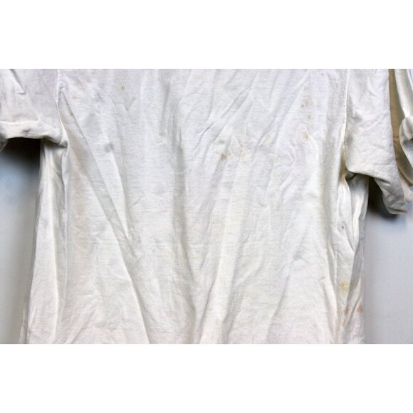 Vtg 80s California Raisins Grapevine Gym Shirt sz L White Crew Neck Short Sleeve - Picture 9 of 12